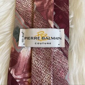 Pierre Balmain Couture Silk Tie